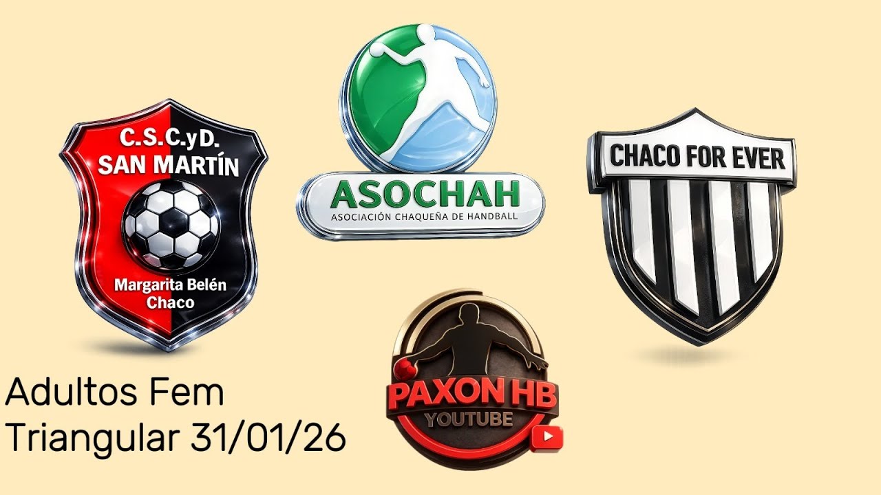 CHACO FOR EVER vs  SAN MARTIN ADULTOS FEM. - 31/01/26