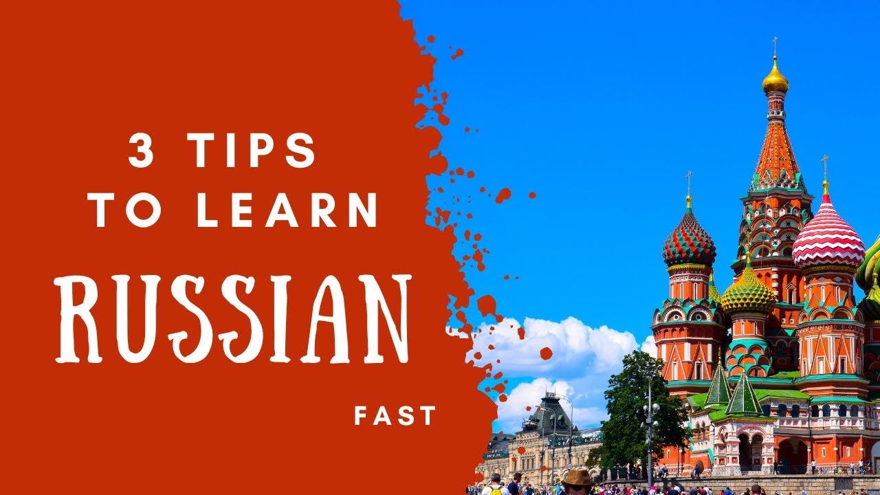3 life - changing tips to learn RUSSIAN fast 🌏