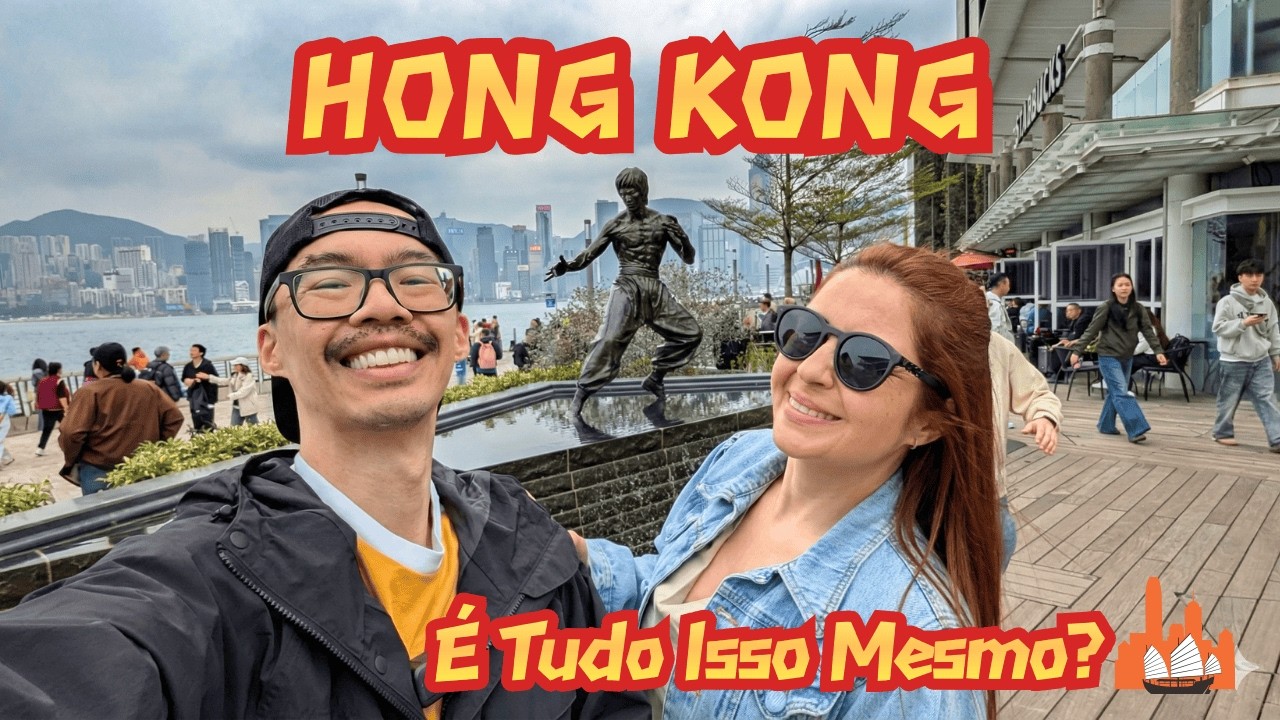 Viajamos para HONG KONG