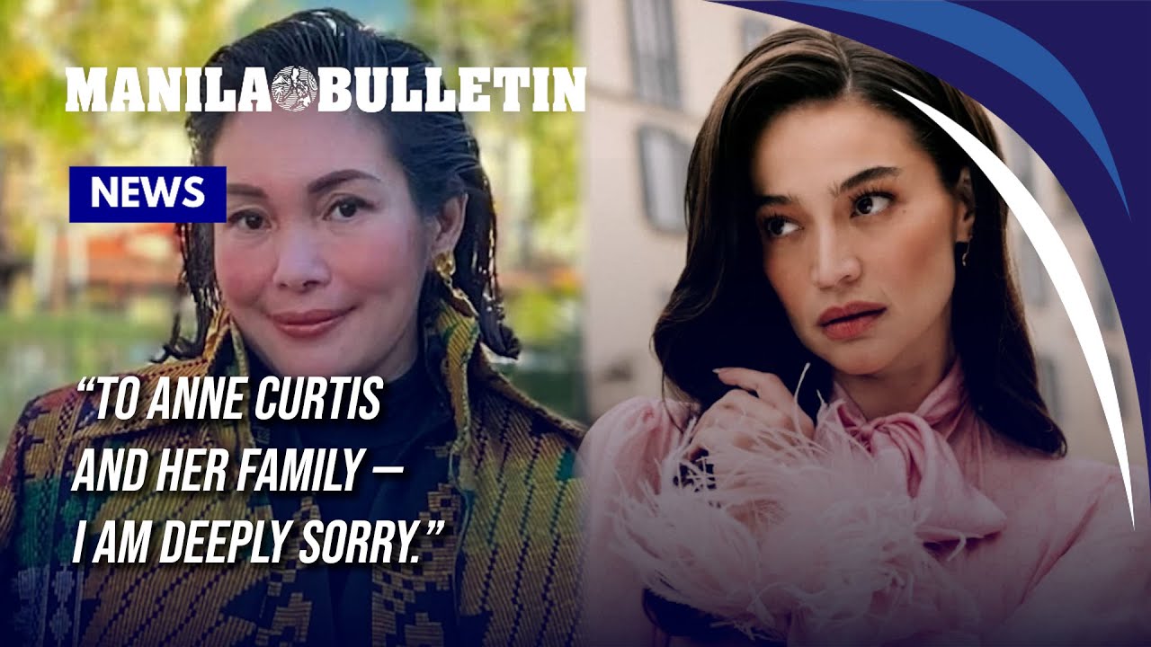 Rep. Suntay's wife apologizes to Anne Curtis, asks public to spare her children
