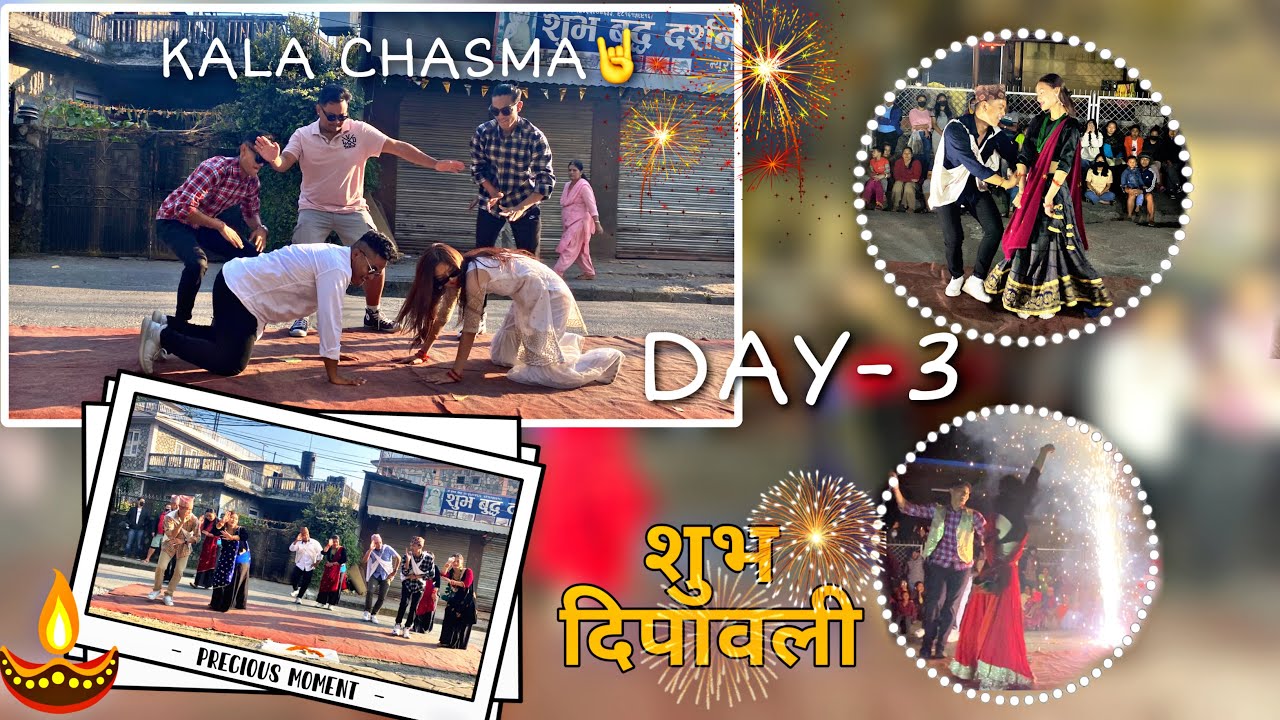 DAY-3 FULL DHAMAKA PERFORMANCE//DEUSI VAILO WITH YOUTUBERS & DAJU DIDI