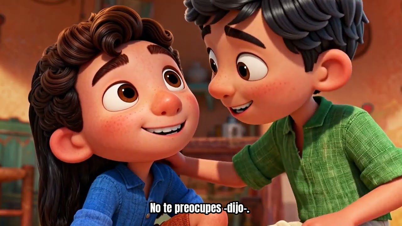 El niño que no podía quitarse el cabello. 