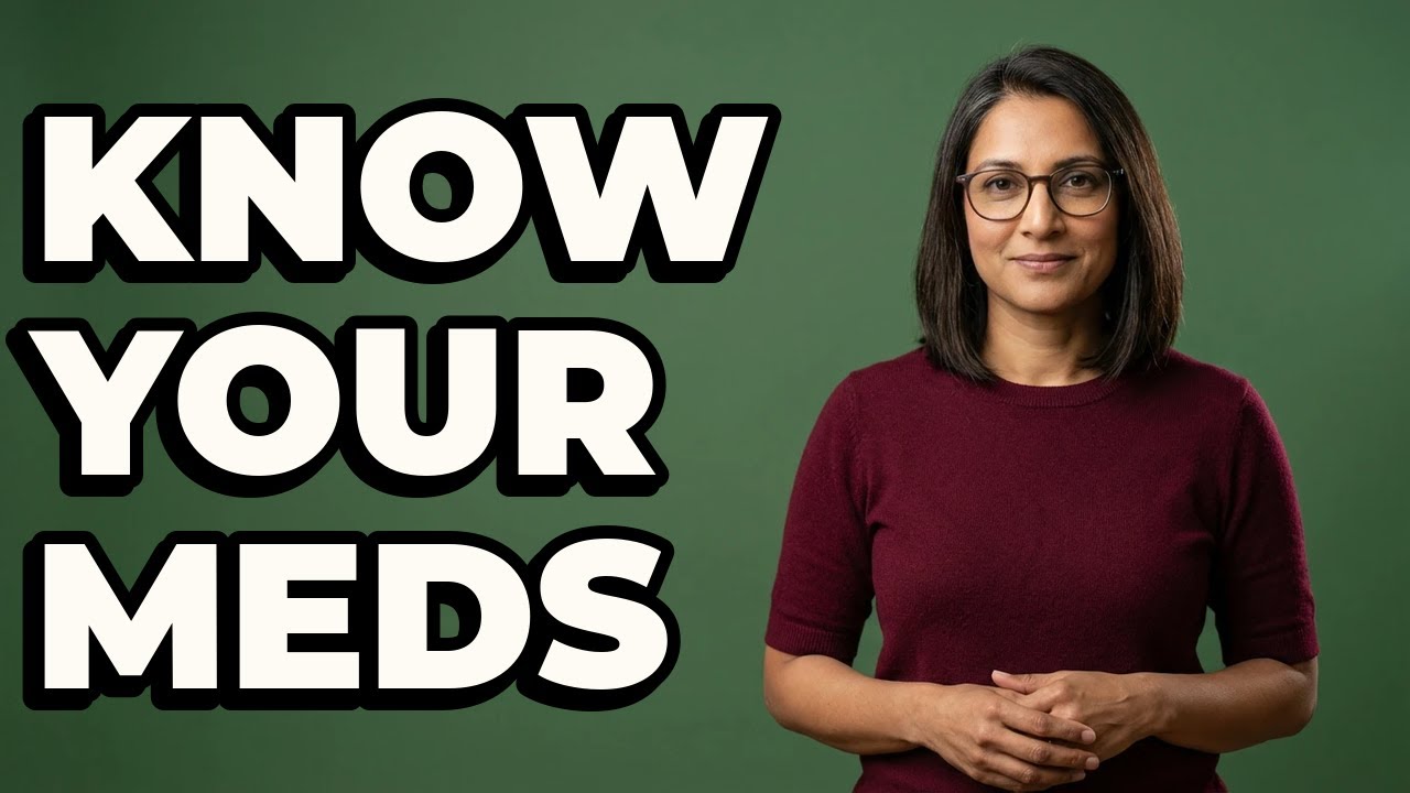 Why Am I Taking Each Of My Diabetes Medications?