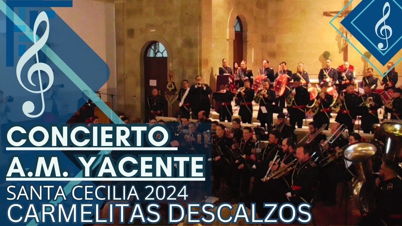 Concierto COMPLETO A.M. Cristo Yacente, Santa Cecilia 2024, Salamanca