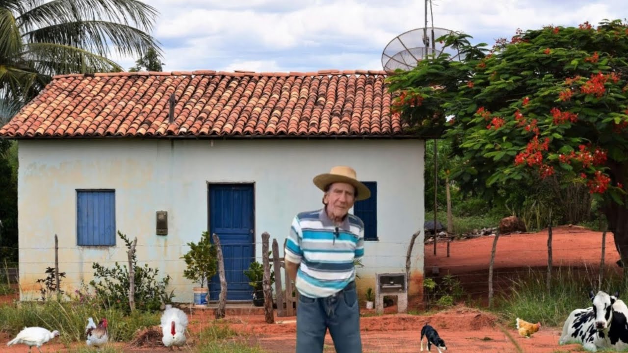 NAMOREI SEIS MOÇAS FIQUEI NOIVO DE TRÊS NÃO ME  CASEI VIVO SOZINHO NA ROÇA#sitio #roça #agricultura