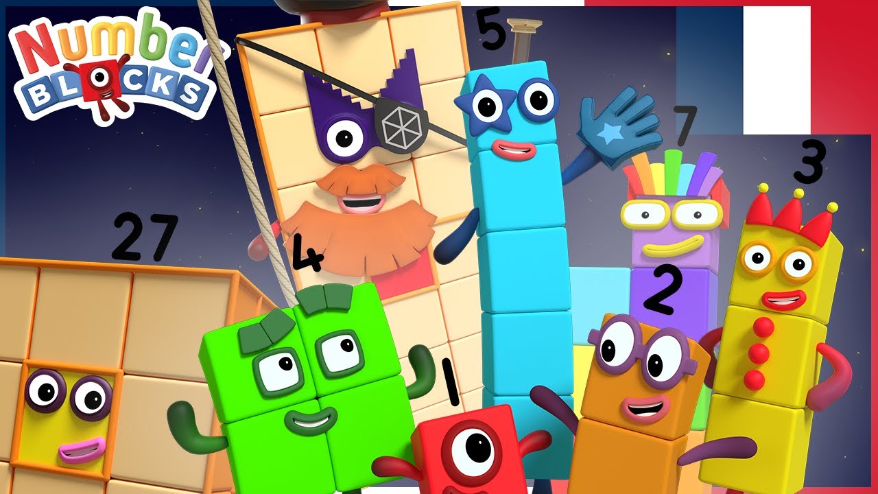 Joyeux Anniversaire Youtube Kids | Apprendre à Compter | Épisodes complets | @NumberblocksFrançais