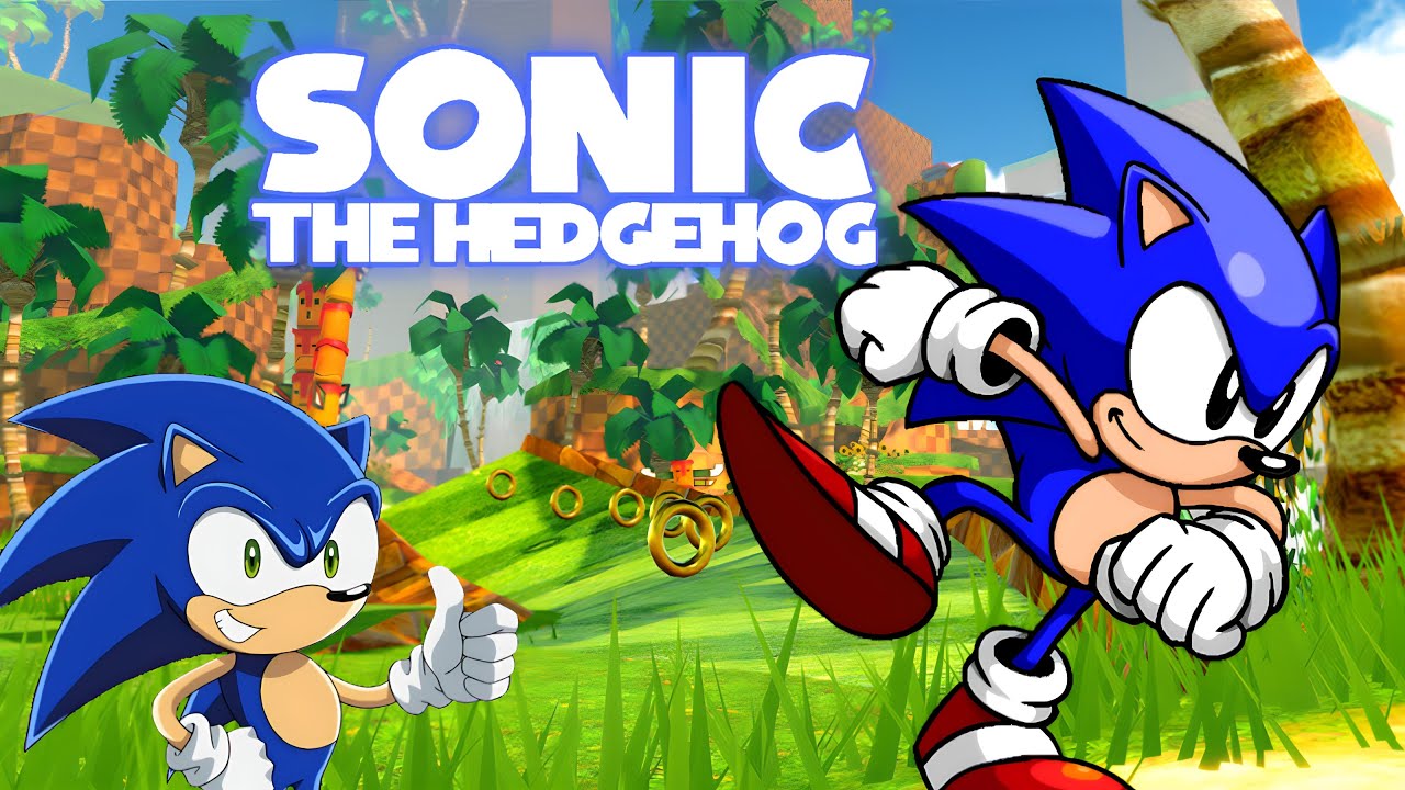 PLAYING SOME SONIC GAMES COME BY AND SAY HI