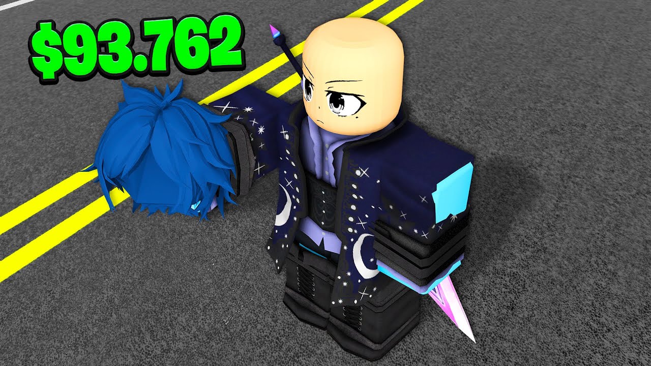 SONO DIVENTATO PELATO PER GUADAGNARE SOLDI! - ROBLOX