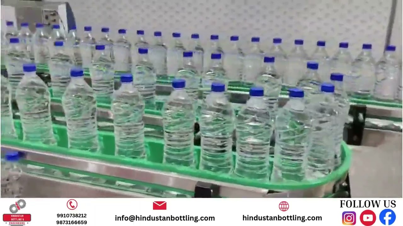 Mineral water plant