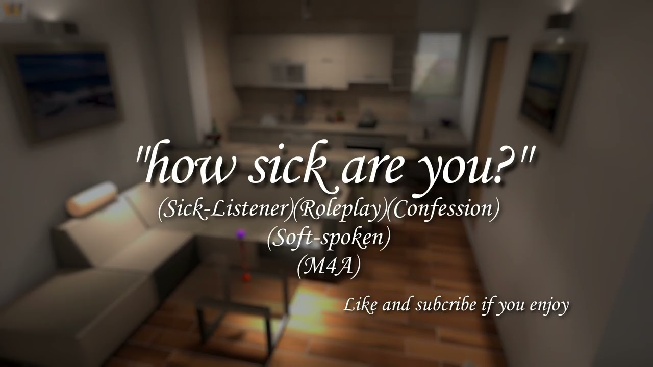 [M4A][ASMR] | RP Your friend visits when you're sick (Sick-listener)(Soft-Spoken)(Confession)