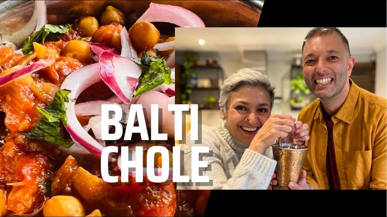 BALTI CHOLE | Most delicious chickpea curry with star anise and mint | Food with Chetna