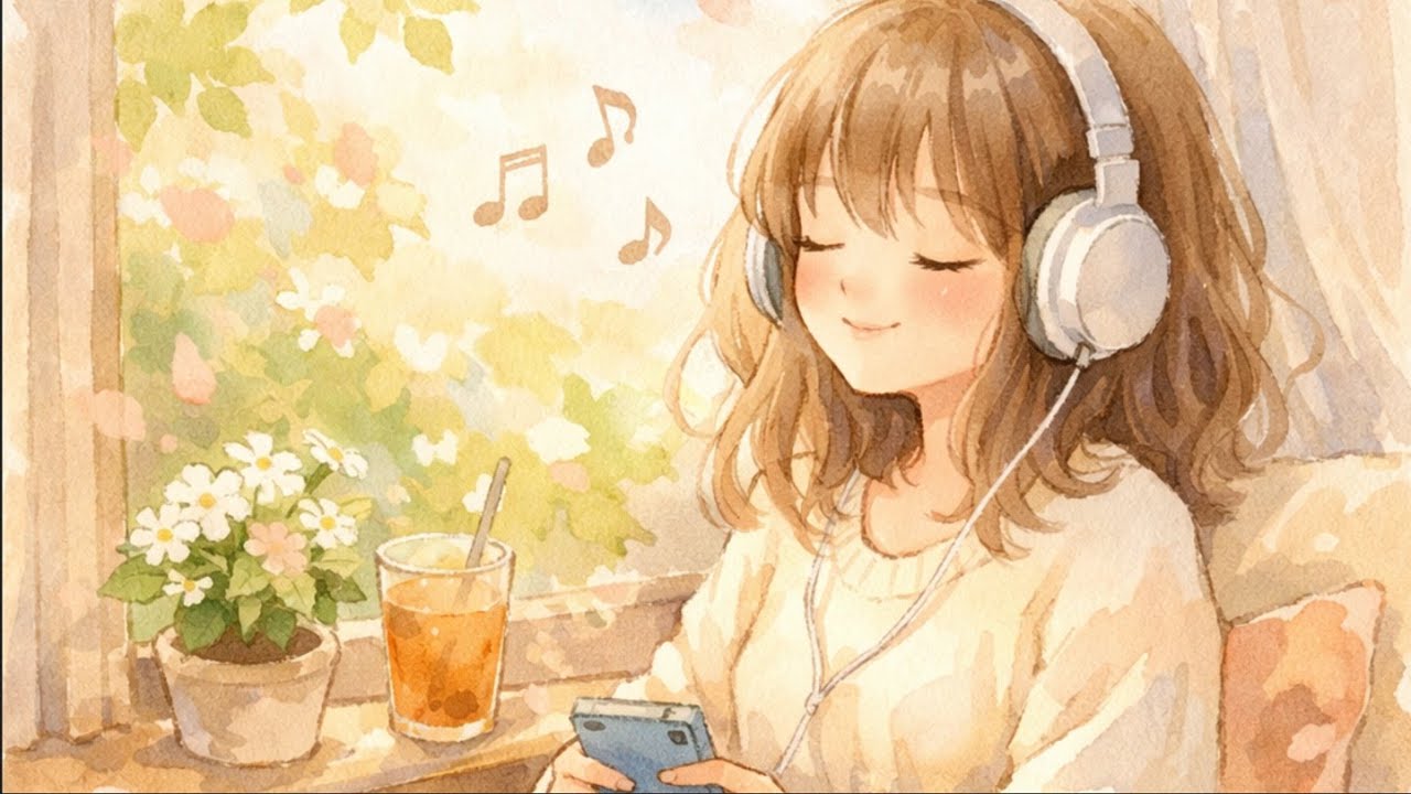 窓辺で聴くChill BGM手帳時間｜ゆったり過ごす午後のリラックス音楽