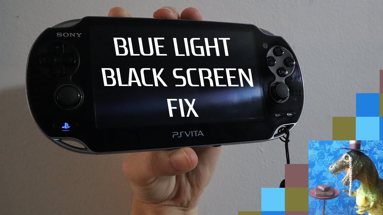 Устранение синего света на экране PS Vita | Шоу E Man