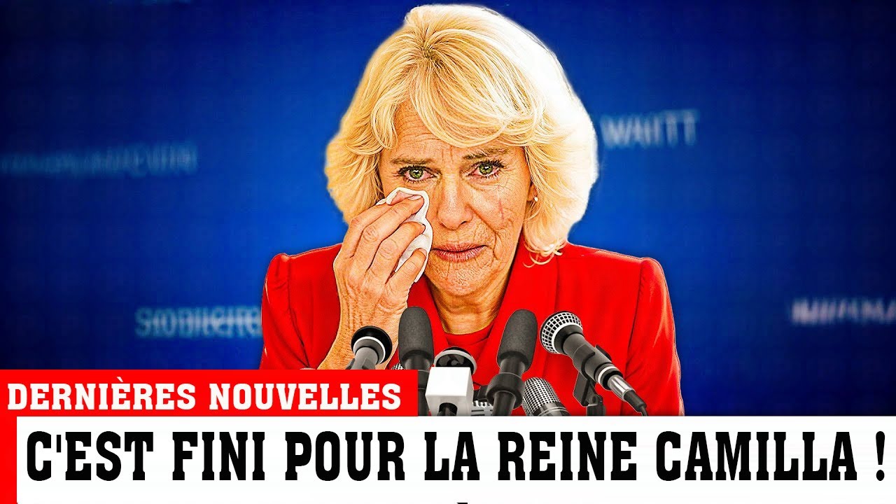 La reine Camilla pleure et d&eacute;missionne en direct &agrave; la t&eacute;l&eacute;vision