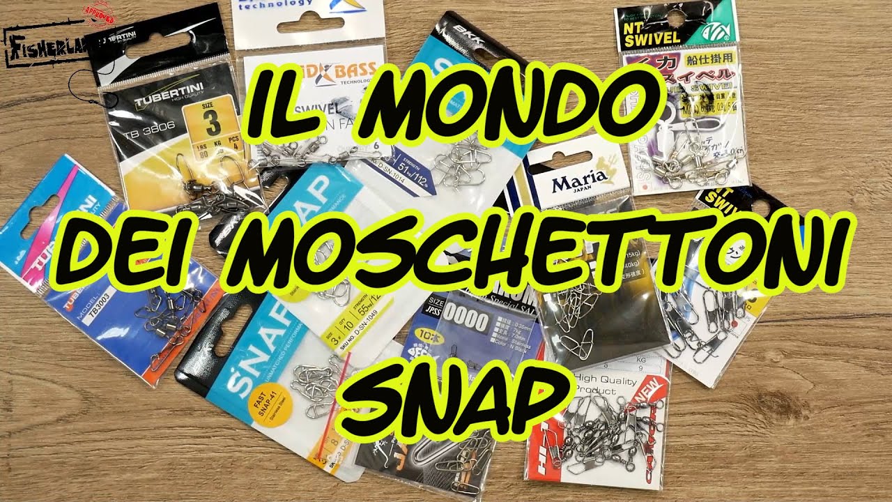 I MOSCHETTONI NELLA PESCA  - INUTILI O NECESSARI ???