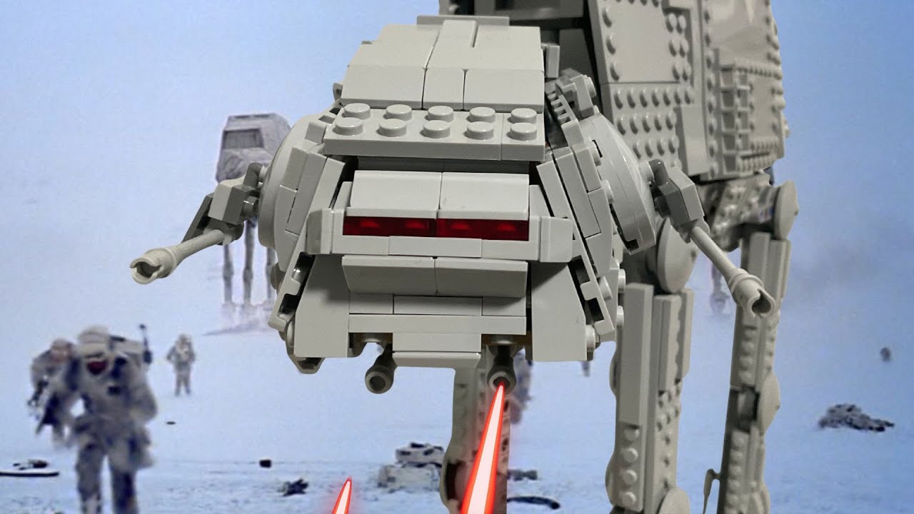 BATTLE OF HOTH | Lego Star Wars  Stop Motion