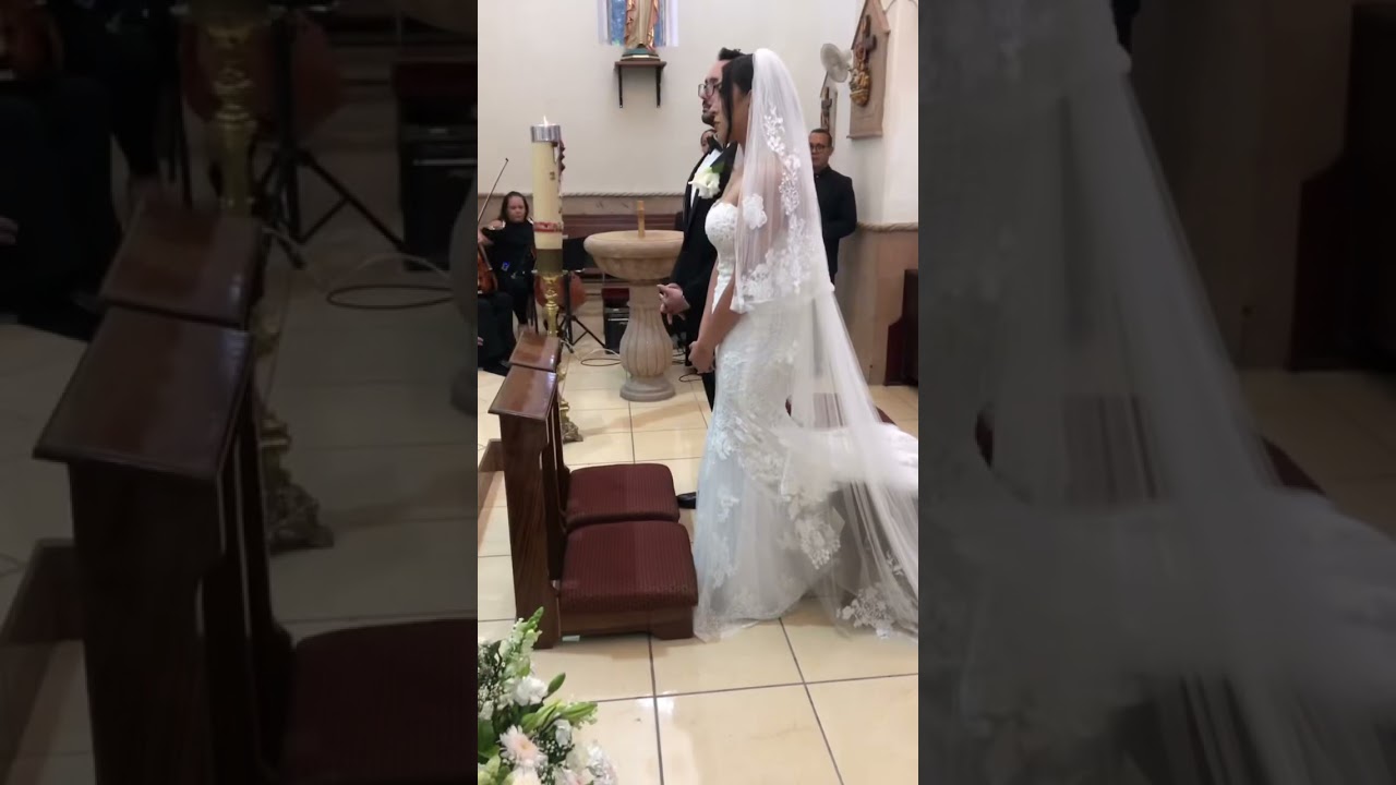 Detr&aacute;s de c&aacute;maras en la boda de Ari y Chris