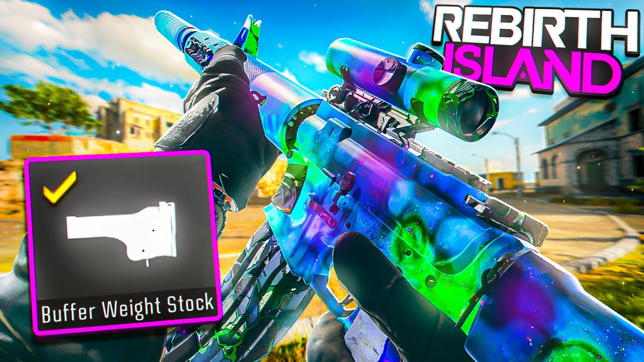 USING the NEW *NO RECOIL* ATTACHMENT on the XM4 in WARZONE! (Rebirth/Area 99)