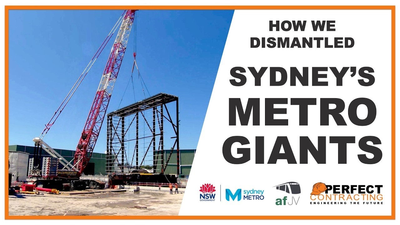 Inside Sydney Metro West: High-Risk Demolition & Decommissioning by Perfect Contracting