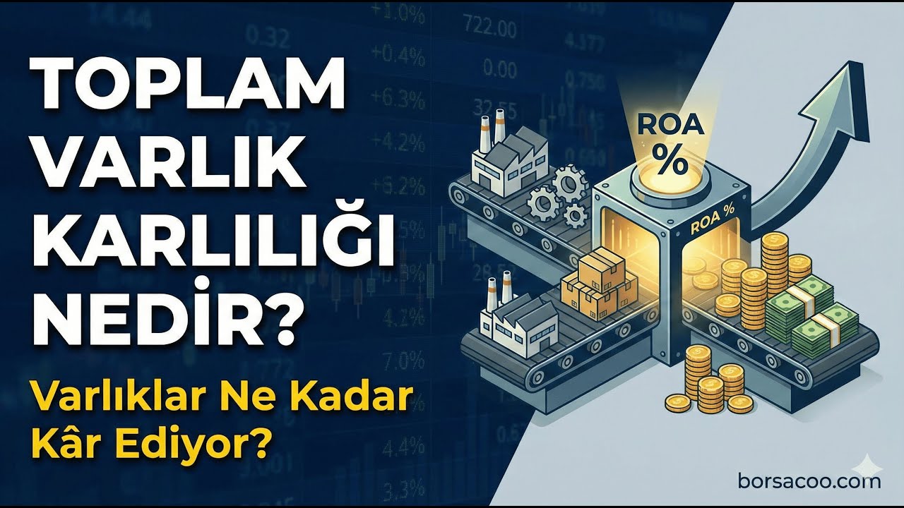 Toplam Varlık Karlılığı (ROA) Nedir? Varlıklar Ne Kadar Kâr Ediyor? | Sıfırdan Borsa Öğreniyorum #17