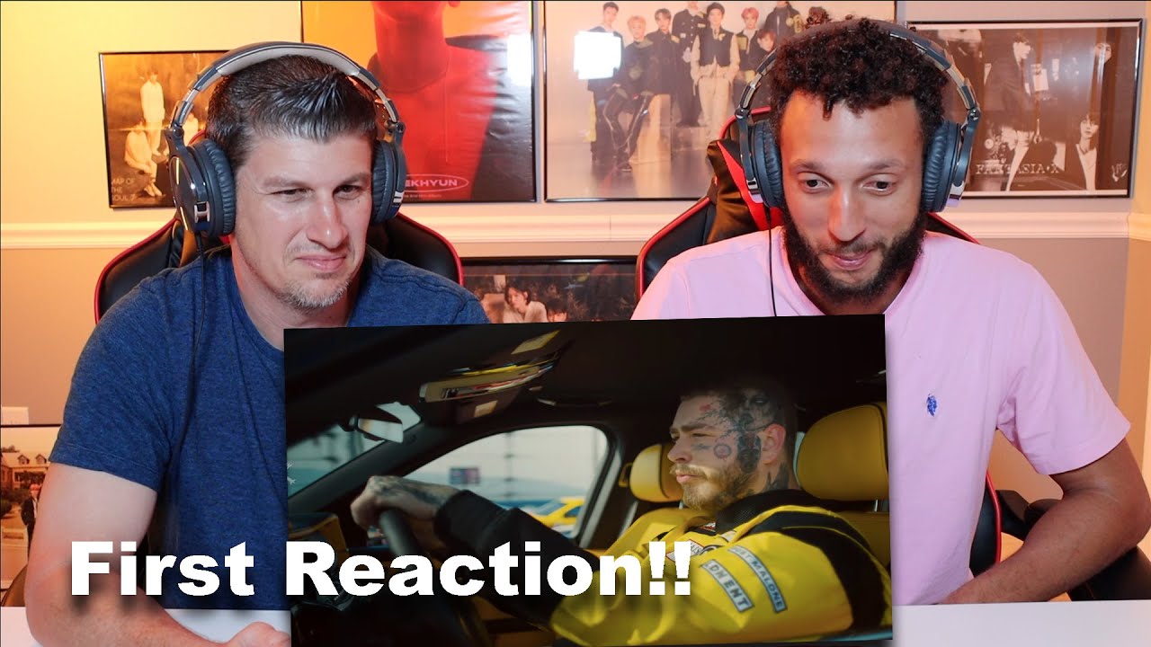 First Reaction To Post Malone - Motley Crew (Directed by Cole Bennett)