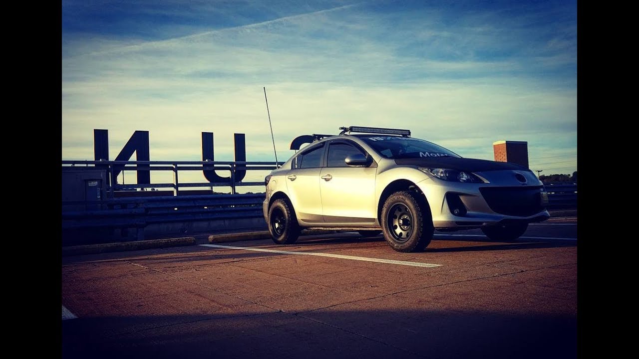 Lifted Mazda off road adventures