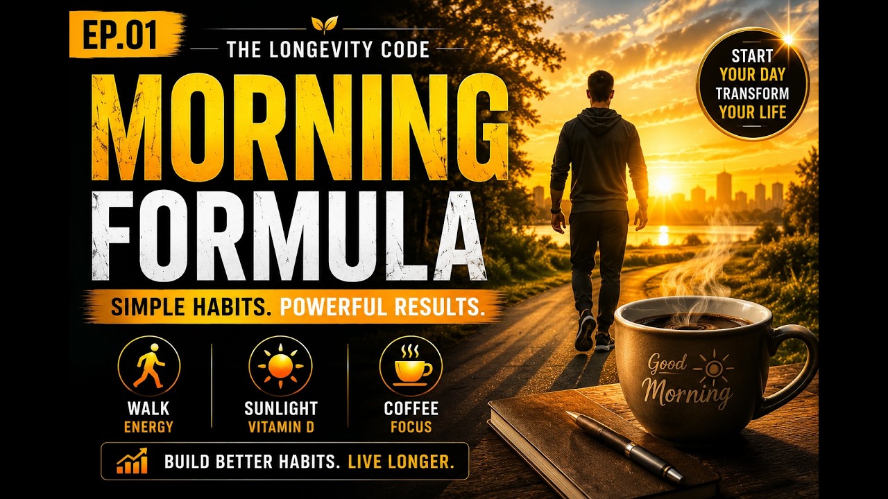 The Perfect Morning Routine for Energy, Health & Longevity