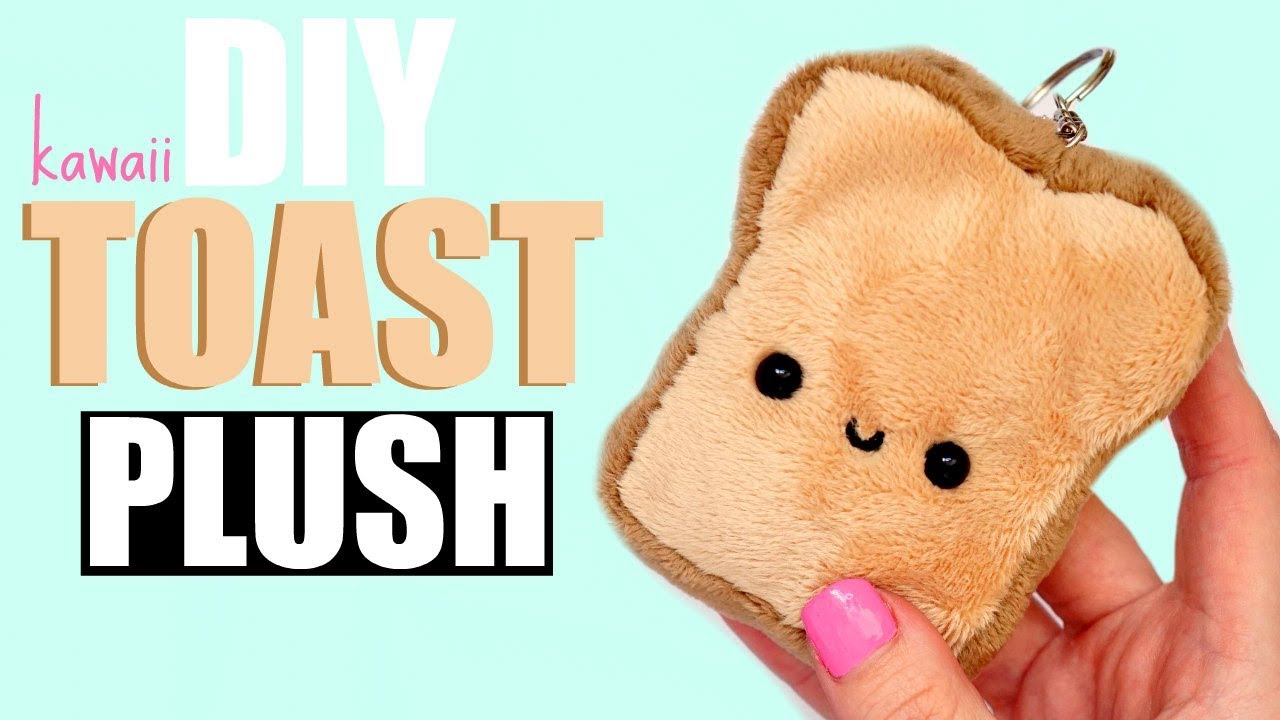 DIY KAWAII TOAST PLUSHIE