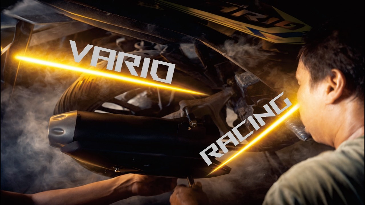 Vario 125 Ganti Knalpot Racing Bass Adem - Generasi Knalpot Samarinda