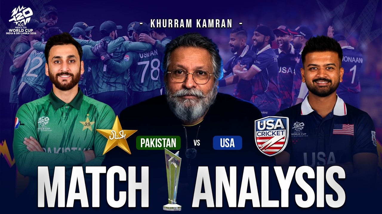 Revenge Complete! Pakistan Outclass USA Completely | ICC T20 World Cup 2026 | Match Analysis with KK