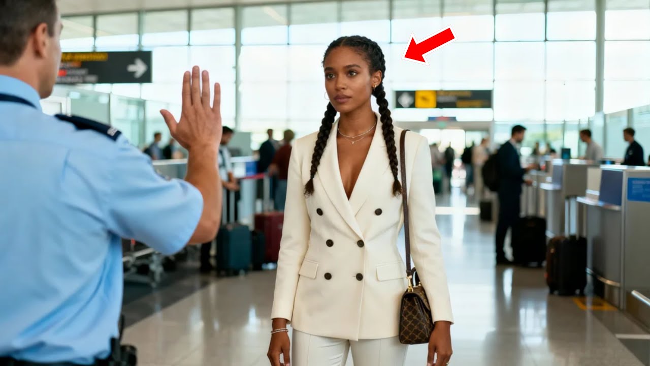 Cop Singles Out Black Woman at Airport — Shock Hits When She Exposes Her Senior Airline Role...