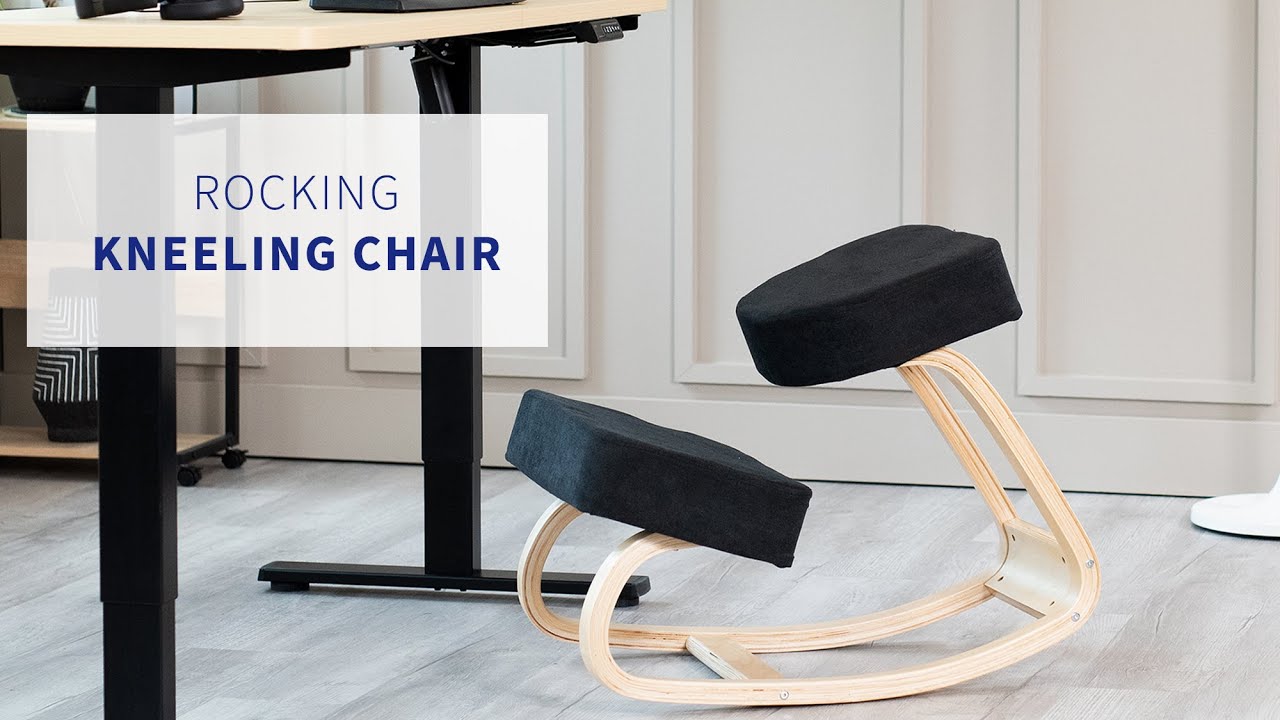 CHAIR-K04R Wooden Rocking Kneeling Chair by VIVO