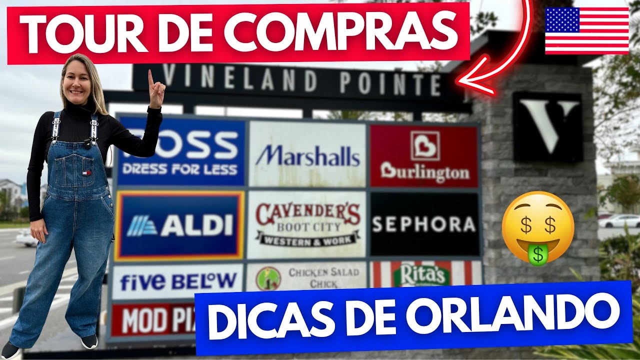 AS LOJAS MAIS BARATAS de ORLANDO em um SÓ LUGAR!