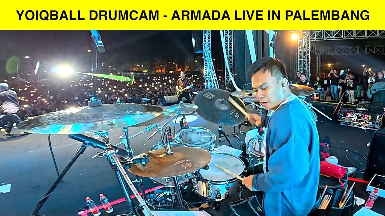 ARMADA LIVE IN PALEMBANG 2025 - YOIQBALL DRUMCAM