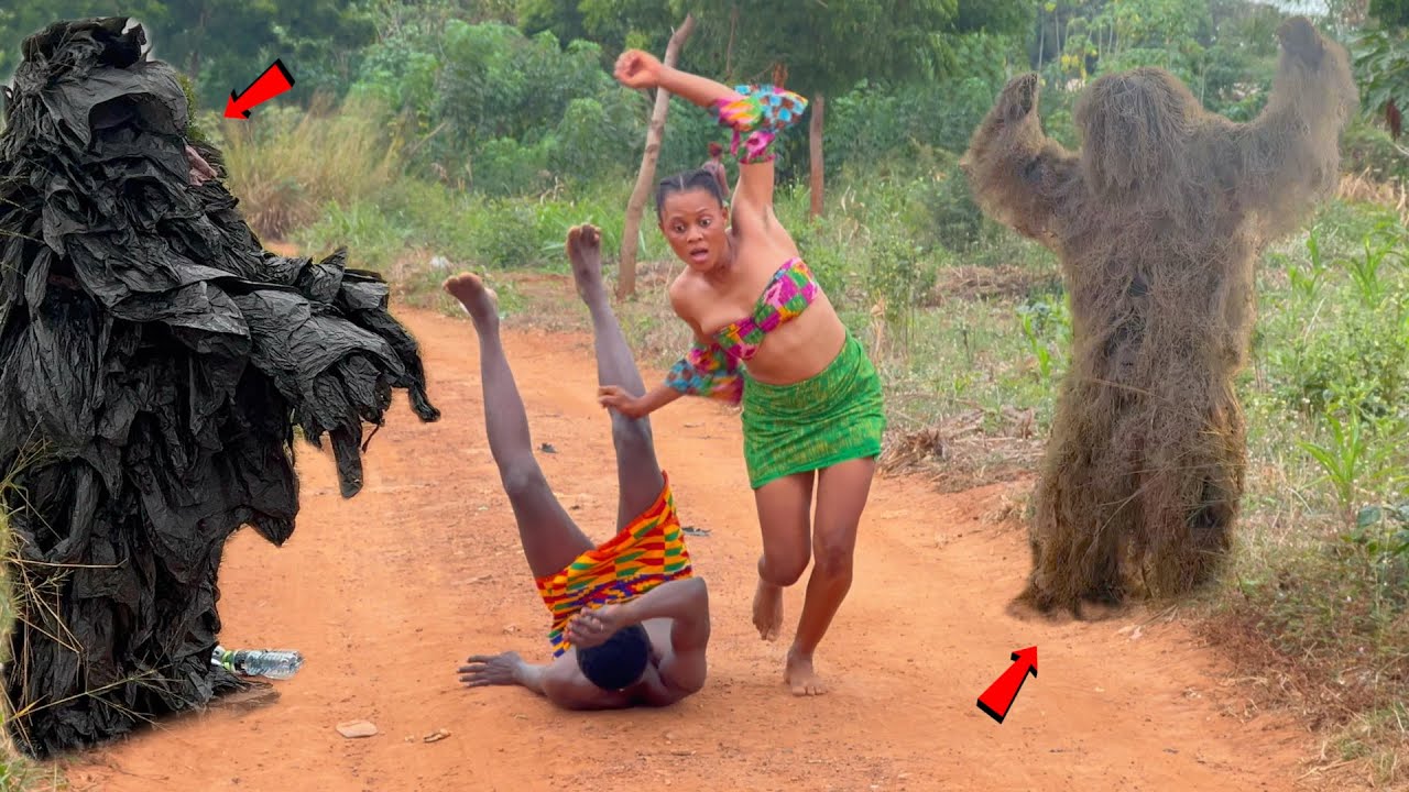She Nearly Fainted From the SCARE! |Bushman Prank| Scaring People!