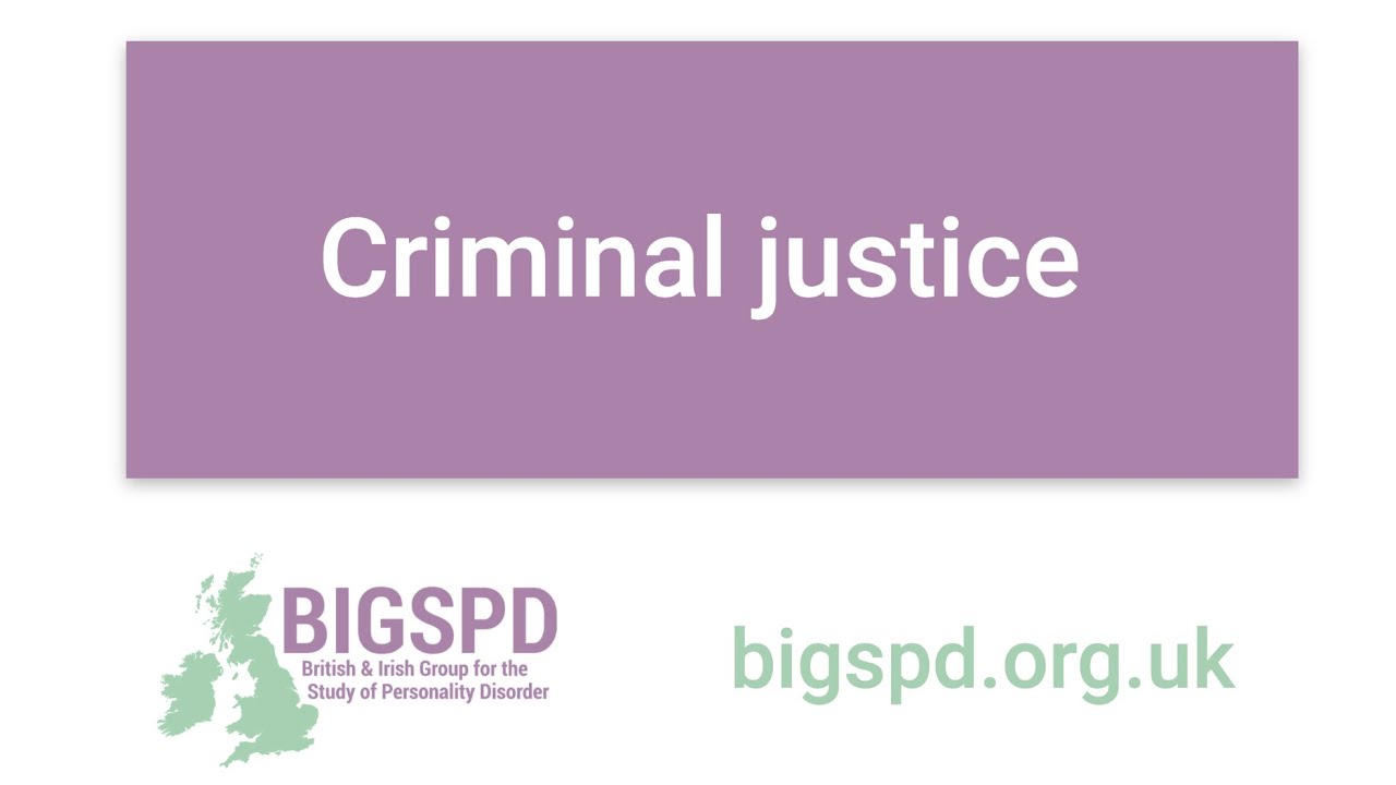 Понимание «расстройств личности» в системе уголовного правосудия #BIGSPD25