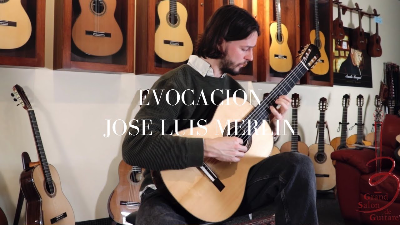 Jose Luis Merlin | Evocacion on a Dimitris Piperidis Classical Guitar #everyone #guitarsolo #love
