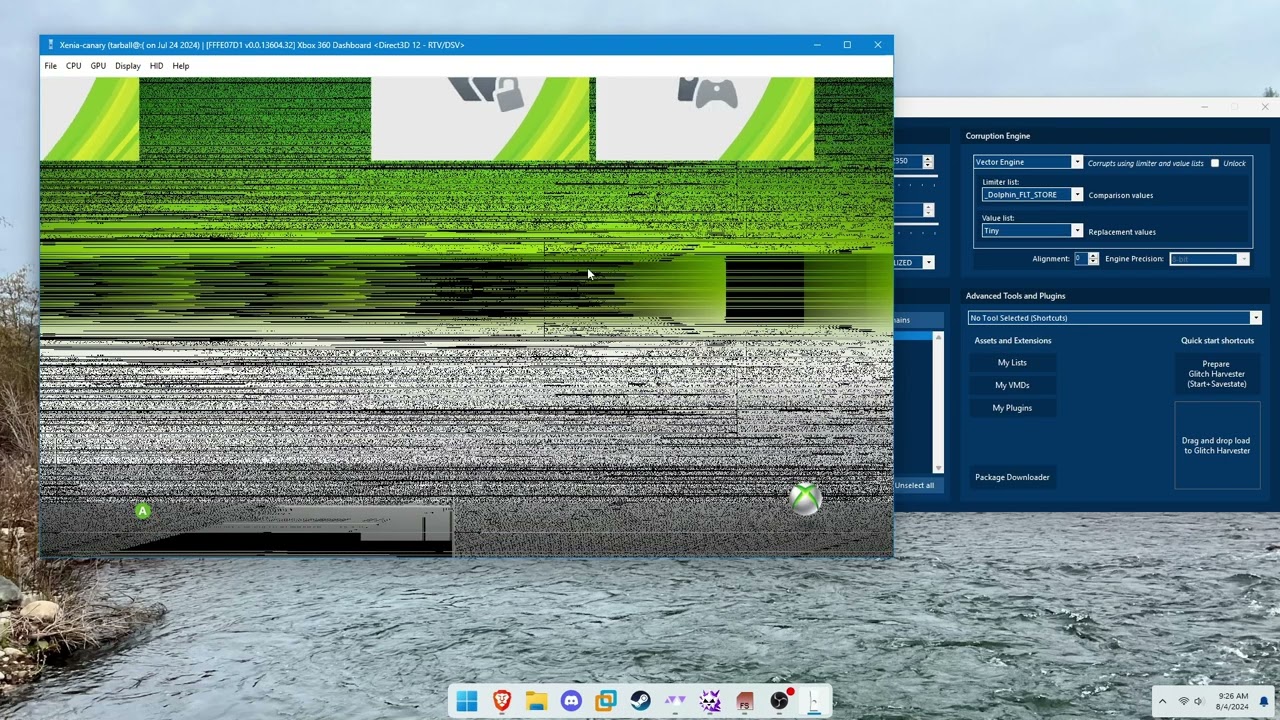 Xbox 360 Dashboard Corruptions #1 - nxe kinect go brrrrrrrrr