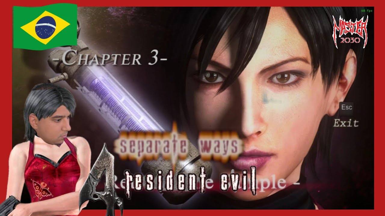 Resident evil 4 clássico Dublado Separate ways - Em busca da amostra #3