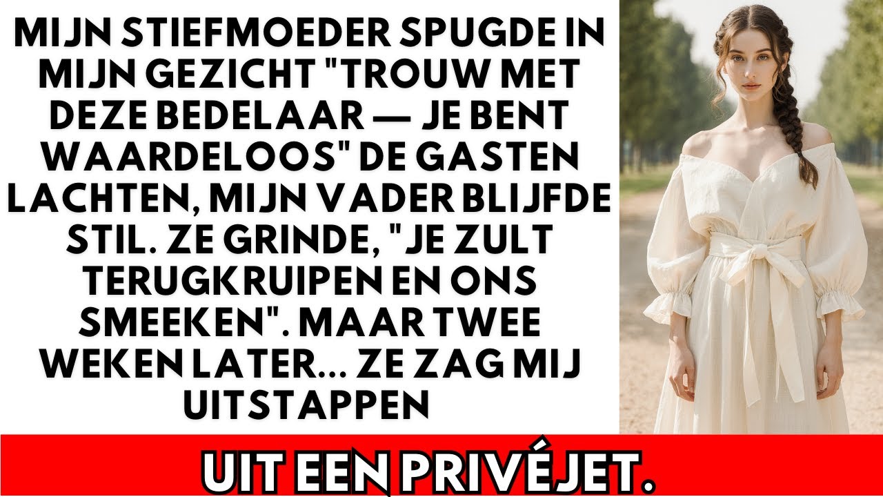 Stiefmoeder dwong me met bedelaar te trouwen&mdash;2 weken later spijt toen we terugvlogen met priv&eacute;jet.