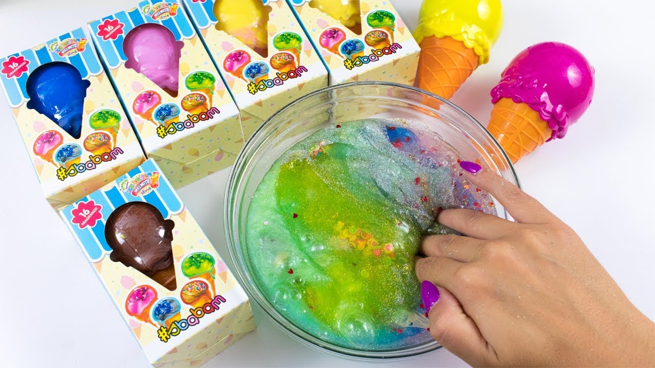 Apro i nuovi ICE DREAM MELMITO SLIME!! Unisco TUTTI GLI SLIME!!