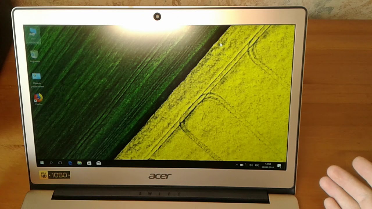 Ноутбук без ШИМ - ACER swift 1 (IPS Full HD)