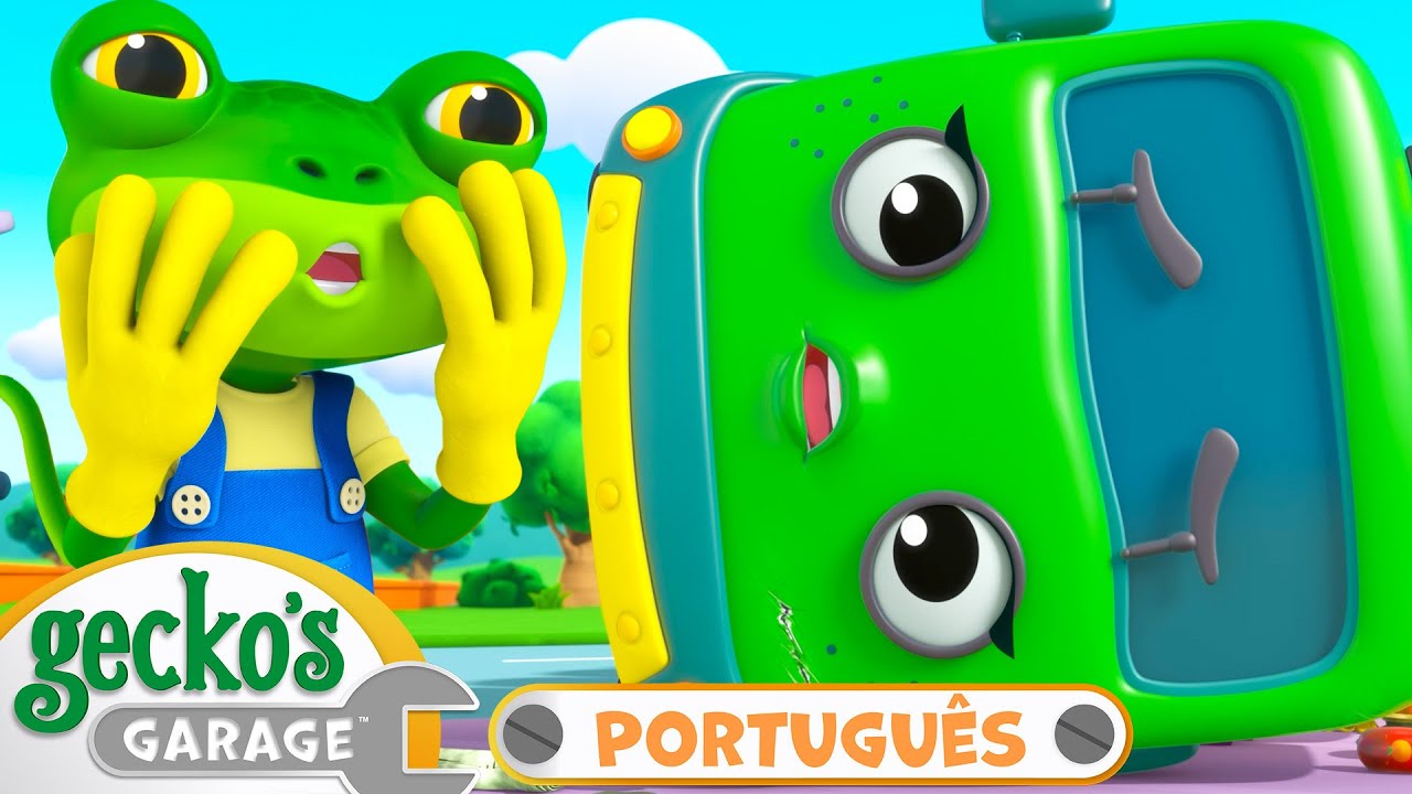 Gecko Conserta o Caminhão de Lixo! | 🌍 DIA DA TERRA COM GECKO 🐸 | Desenhos Animados Infantis