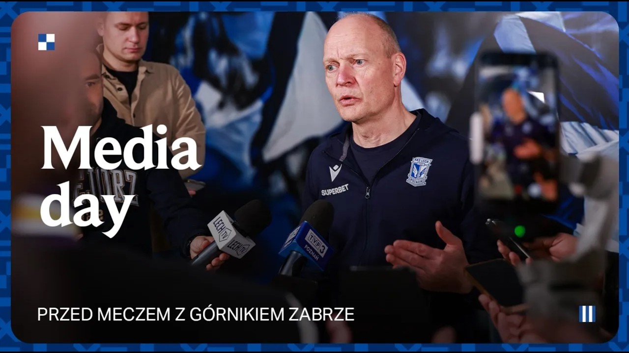 MEDIA DAY | Niels Frederiksen i Michał Gurgul przed meczem z Górnikiem Zabrze