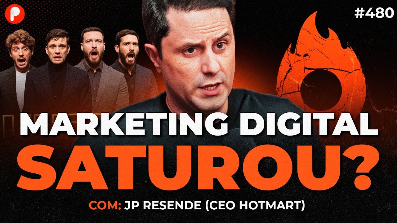 O QUE O CEO DA HOTMART SABE SOBRE O FUTURO DO MARKETING DIGITAL? (JP Resende) | PrimoCast 480