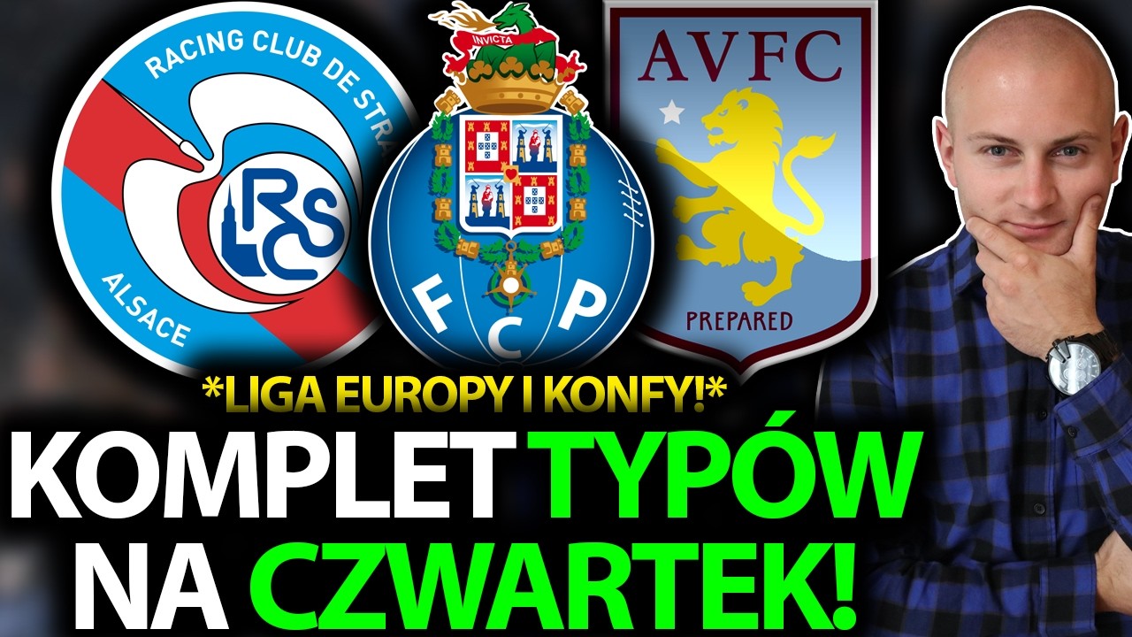Moja TAŚMA na 50 TYSIĘCY ZŁOTYCH + komplet KUPON&Oacute;W NA DZIŚ! Liga EUROPY i KONFERENCJI!