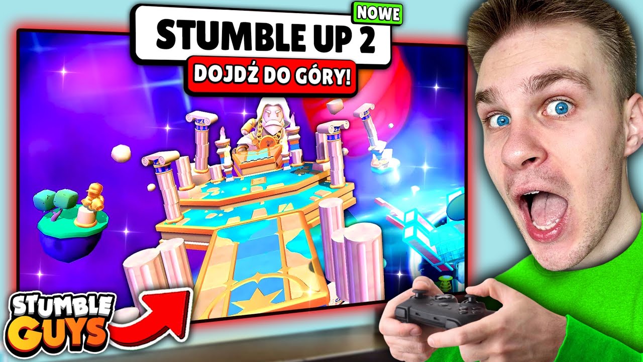 Przechodzę *NAJNOWSZĄ* MAPĘ ⚠️ (STUMBLE UP 2.0) z NOWEGO STUMBLE GUYS ✅ i STAŁO SIĘ TO… 😡