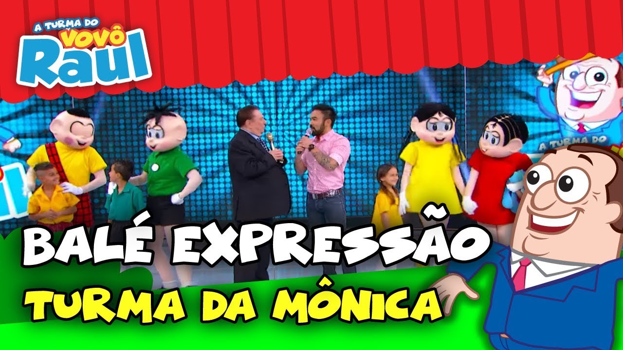 Balé Expressão - Turma da Mônica (Programa Raul Gil)