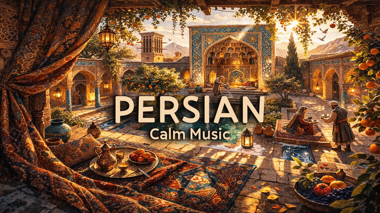 Persian Orange Blossom &mdash; Calm Ambient Music for Anxiety Relief & Deep Relaxation (Deep Focus Music)