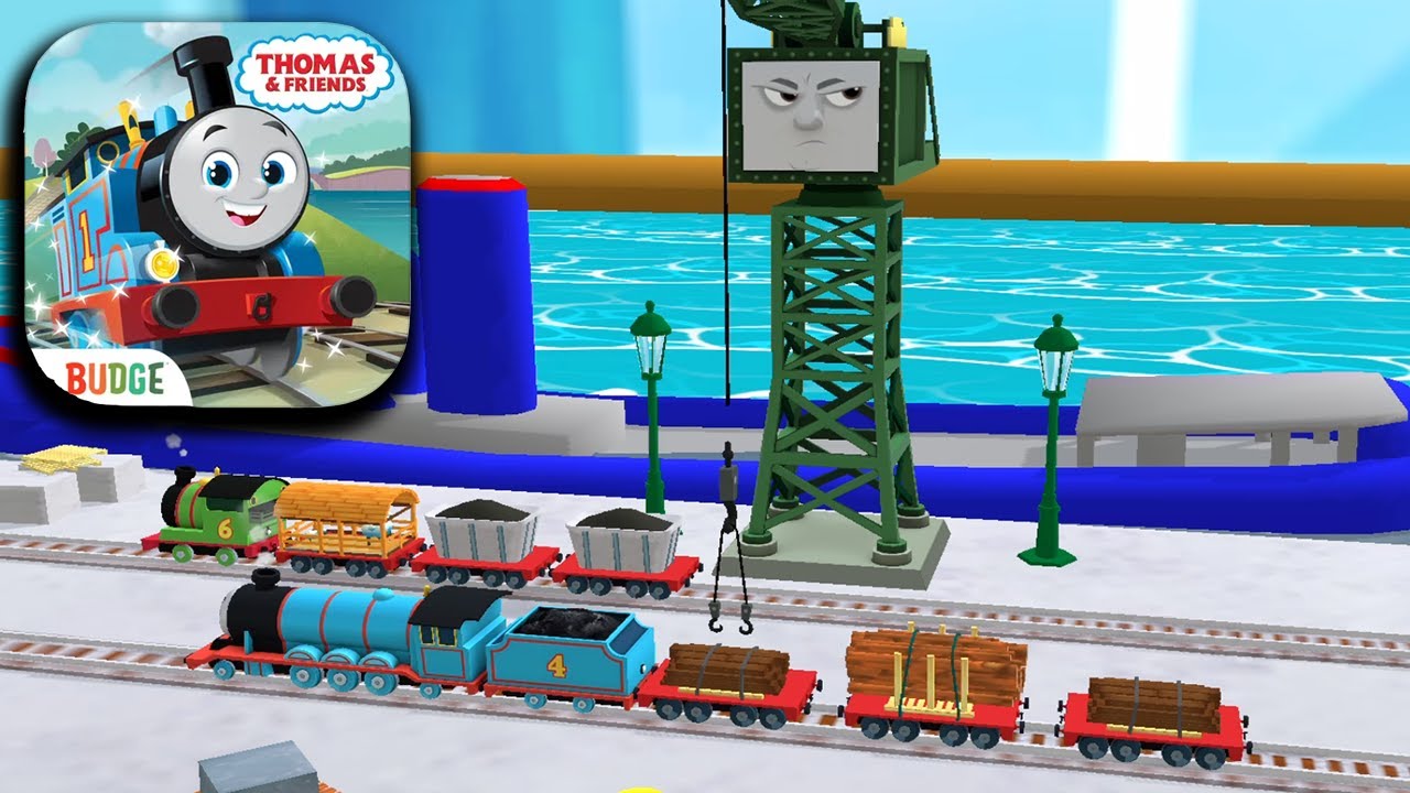 THOMAS & FRIENDS Magic Tracks Full Game Walkthrough Part 1 - All Track Pieces Unlock (iOS, Android)
